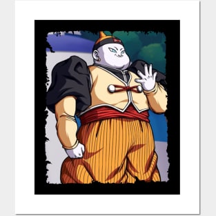 ANDROID 19 MERCH VTG Posters and Art